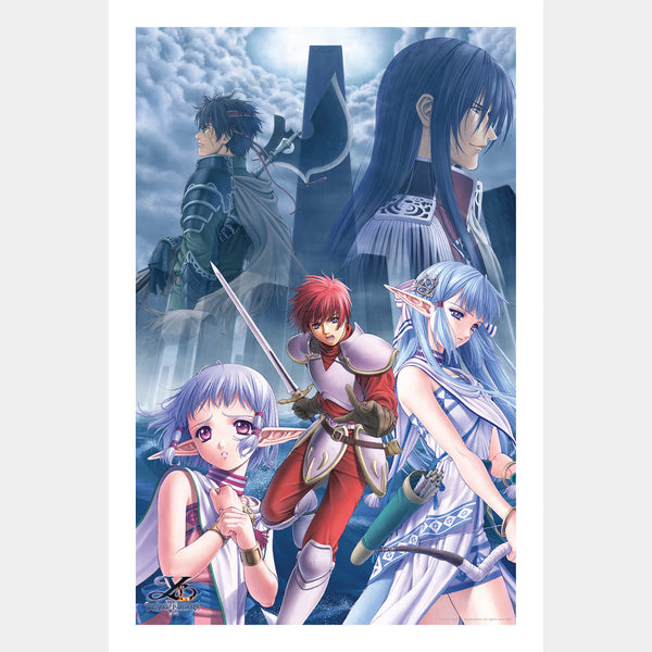 The Ark of Napishtim - Nihon Falcom Ys VI Limited Art Print - Pin Box Giclée