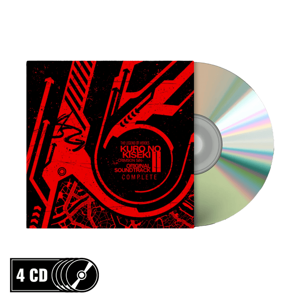 Trails Through Daybreak II / Kuro no Kiseki II -CRIMSON SiN- Soundtrack CD Complete