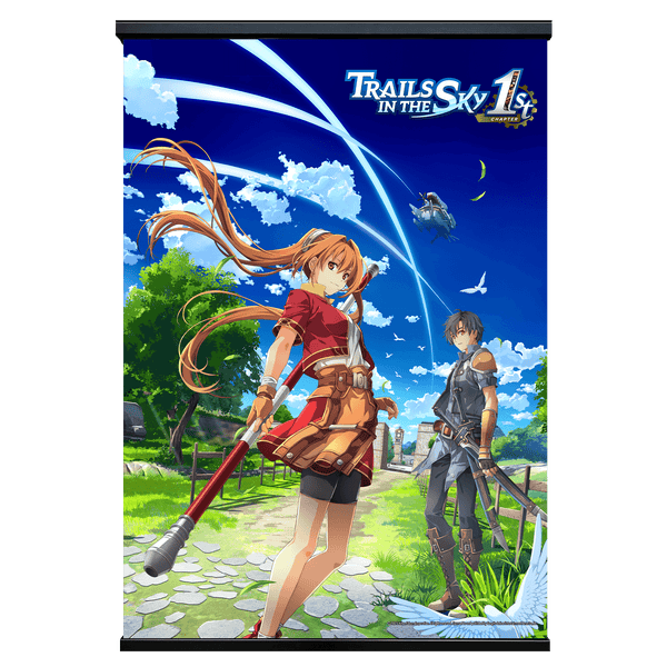 Trails in the Sky the 1st Keyart (Joshua & Estelle) - Canvas Wall Scroll