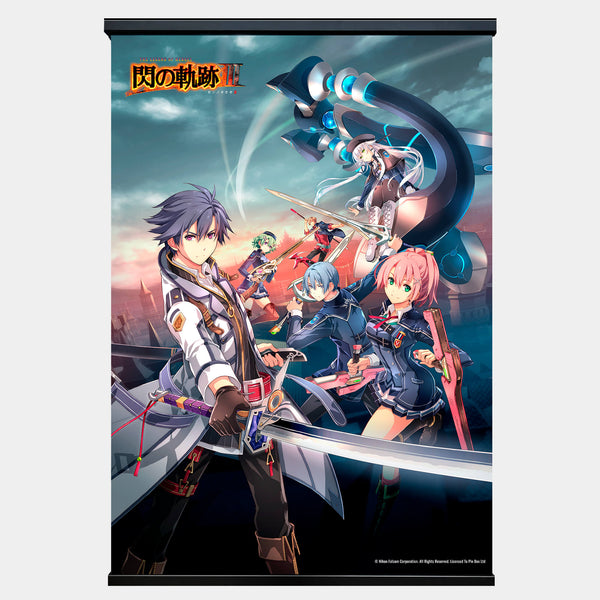 Sparking The Future - Trails of Cold Steel III - Canvas Wall Scroll