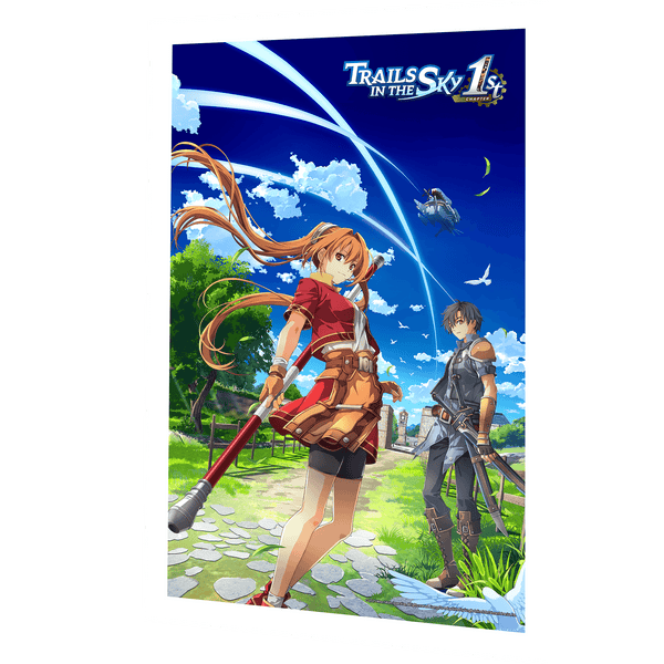 Trails In The Sky the 1st Key Art (Estelle & Joshua) - Nihon Falcom Limited Art Print - Pin Box Giclée