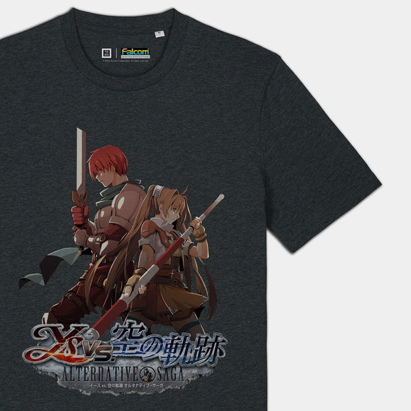 Adol & Estelle - Ys vs. Trails in the Sky - Nihon Falcom Licensed T-Shirt