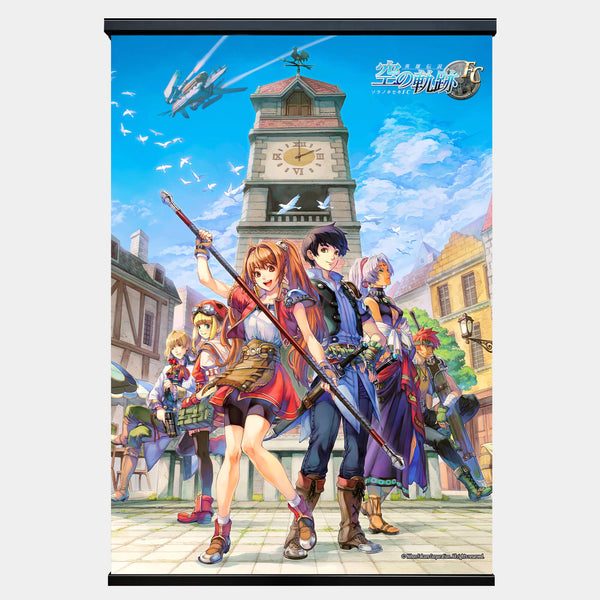 Trails in the Sky FC Keyart - Canvas Wall Scroll
