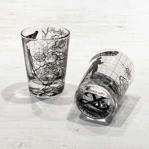 Ys World Map Shot Glass