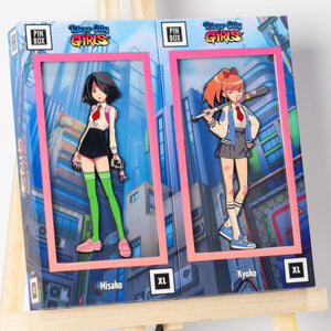 WayForward Gals XL Pin Bundle - Misako & Kyoko
