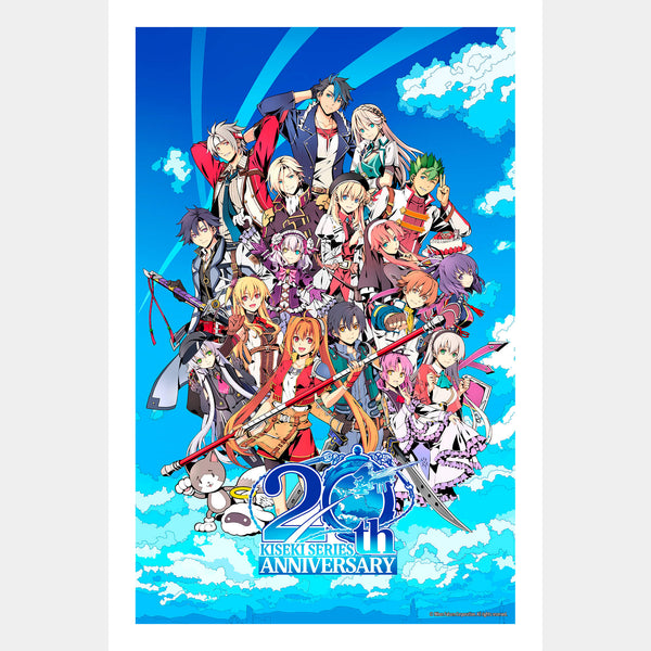 Kiseki 20th Anniversary Key Art #2 - Nihon Falcom Limited Art Print - Pin Box Giclée