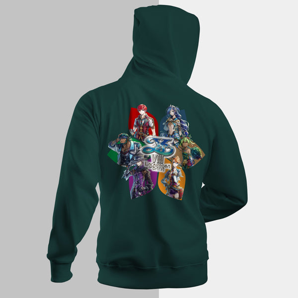 Ys VIII Characters - Licensed Zipped Hoodie