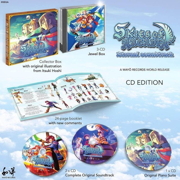 Skies of Arcadia Original Soundtrack (CD)