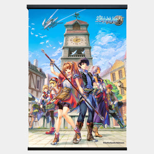 Trails in the Sky FC Keyart - Canvas Wall Scroll