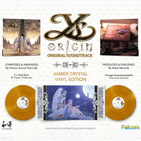 Ys Origin Original Soundtrack 2xLP