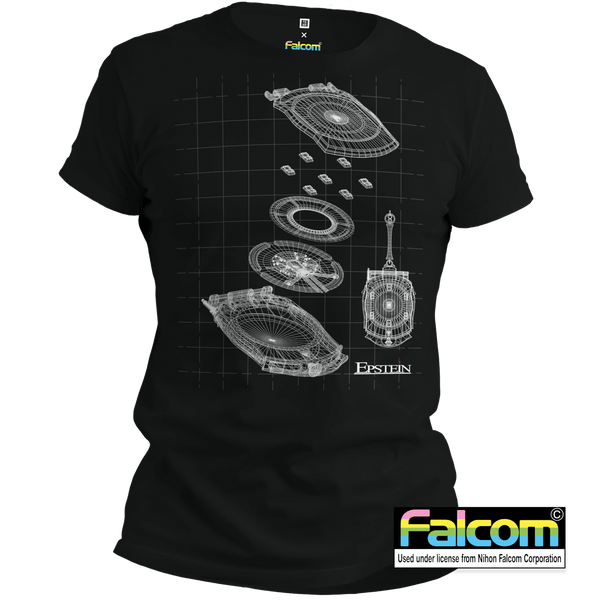 Enigma Blueprint - Zero No Kiseki  - Falcom Licensed T-Shirt