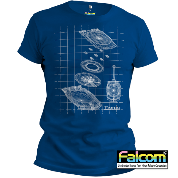 Enigma Blueprint - Zero No Kiseki  - Falcom Licensed T-Shirt